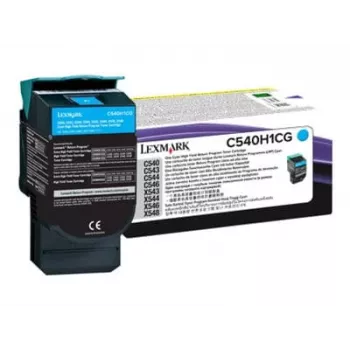 Tonera kārtridžs Lexmark C540H1CG 2500 lappuses ciāna