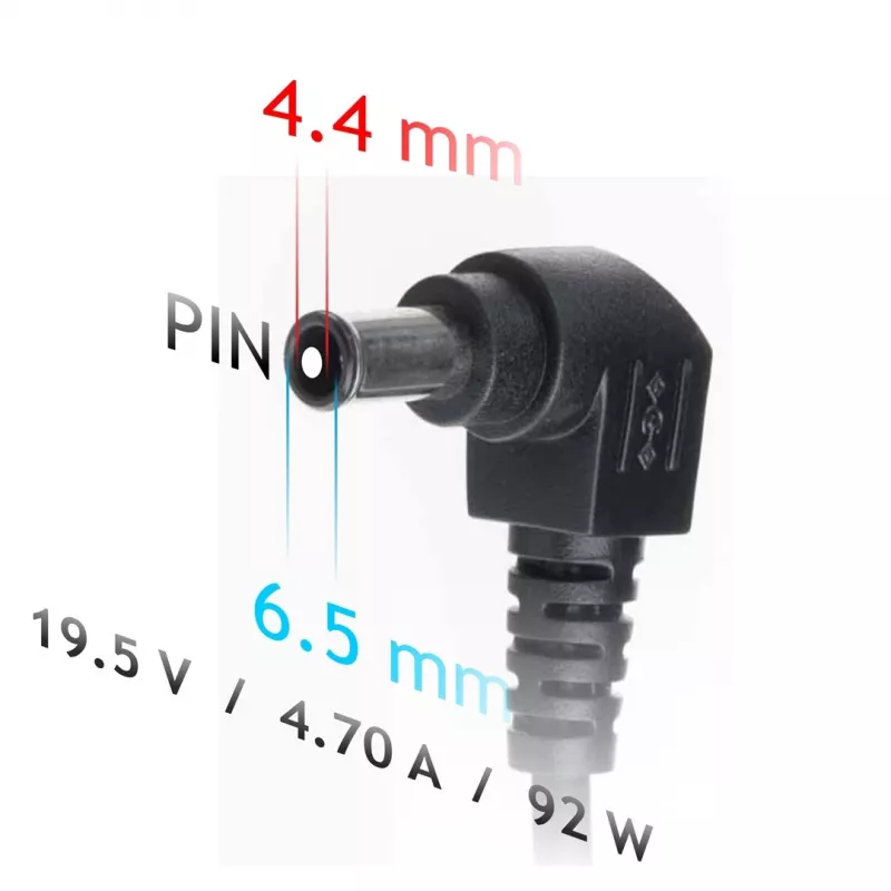 Akyga AK-ND-20 strāvas adapteris iekštelpām 92 W melns