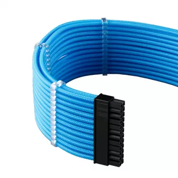 Barošanas kabeļa komplekts CableMod C-Series PRO ModMesh RM Melns Label Hellblau CM-PCSR-16P3KIT-NKLB-R datora barošanas blokam