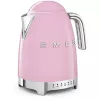 Smeg KLF04PKEU tējkanna cadillac rozā, mainīga temperatūra