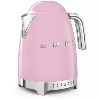 Smeg KLF04PKEU tējkanna cadillac rozā, mainīga temperatūra