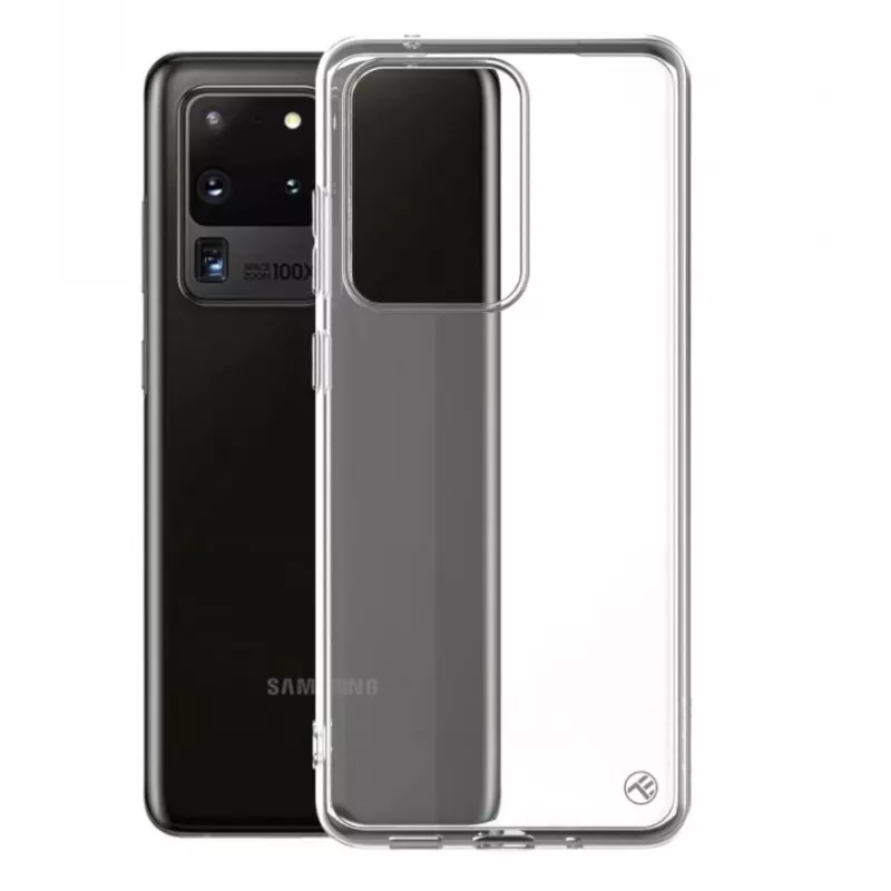 Viedtālruņa silikona vāciņš Tellur Samsung S20 Ultra, caurspīdīgs