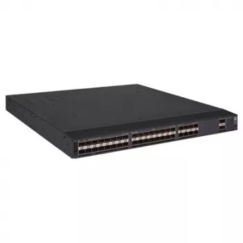 HPE - FlexFabric 5700-40XG-2QSFP+ - Slēdzis - L3 - pārvaldīts - 40 x 1 Gigabit / 10 Gigabit SFP+ + 2 x 40 Gigabit QSFP+ (Augšupsaite) (nepieciešams barošanas bloks+2xFAN)