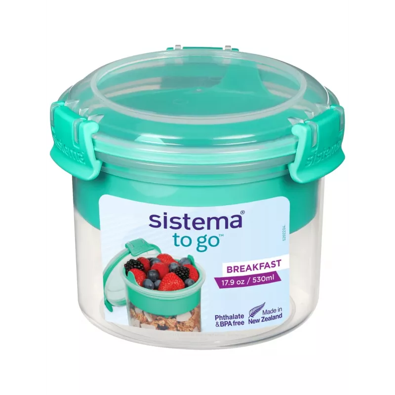 Sistema Plastics Sistema To Go Breakfast - pārtikas uzglabāšanas trauku komplekts