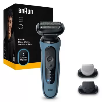 BRAUN Series 5 elektriskais skuveklis 52-A1650s, gaiši zils