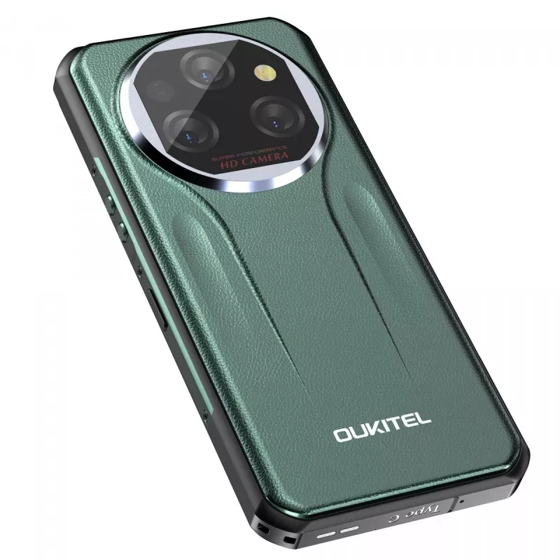 Viedtālrunis Oukitel WP39 Pro 6,3 collas 12 GB RAM 512 GB zaļš