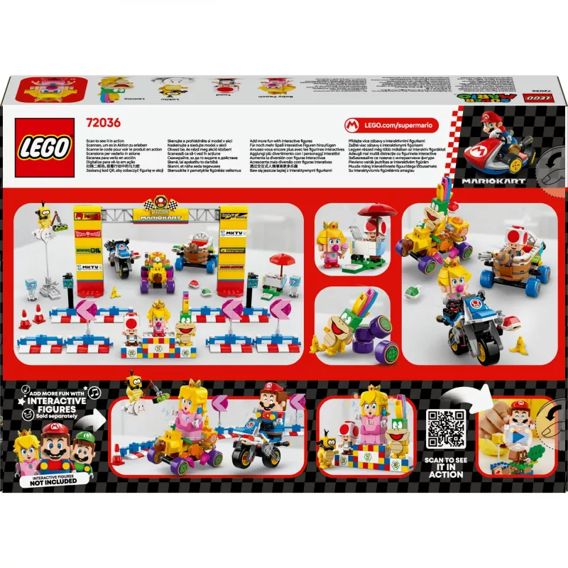 Bricks Mario Kart - Baby Peach & Grand Prix komplekts