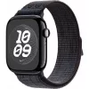 Siksna Apple 46mm melna/zila Nike Sport Loop viedpulkstenim