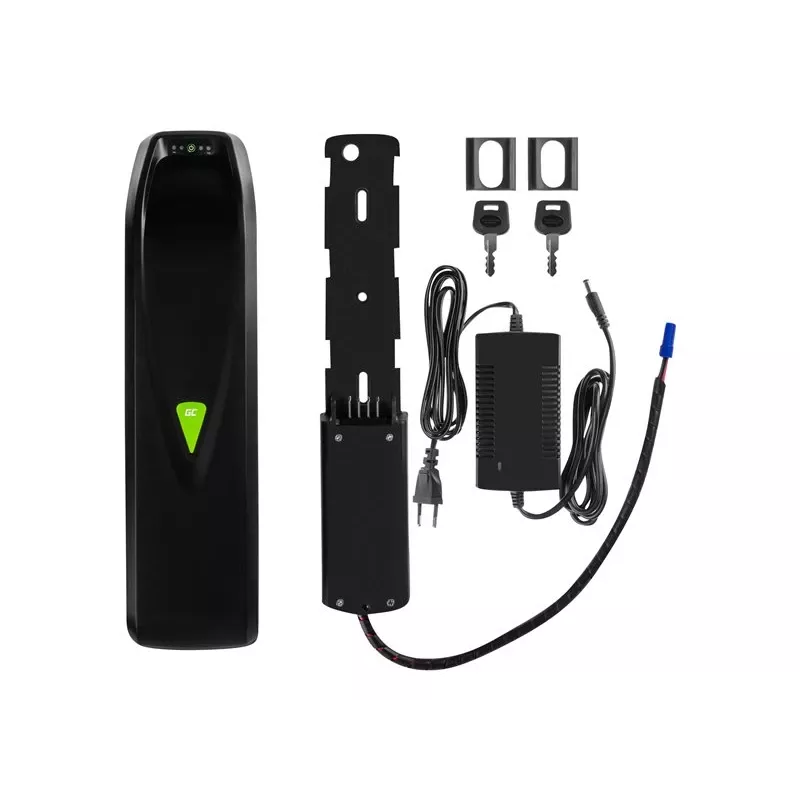 Akumulators Green Cell EBIKEGCF01 36V 14500mAh litija jonu melns