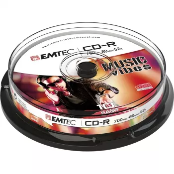 CD-R Emtec 52x 10 pack