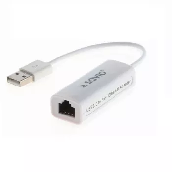 Savio CL-24 - Tīkla adapteris - USB 2.0 - 10/100 Ethernet X 1