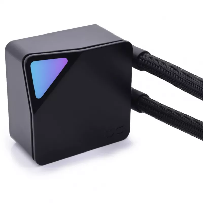 Alphacool T38 procesora šķidruma dzesēšanas komplekts 12 cm Melns