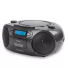 Portable stereo system Aiwa BBTC-550BK Digital 6 W FM PLL Melns