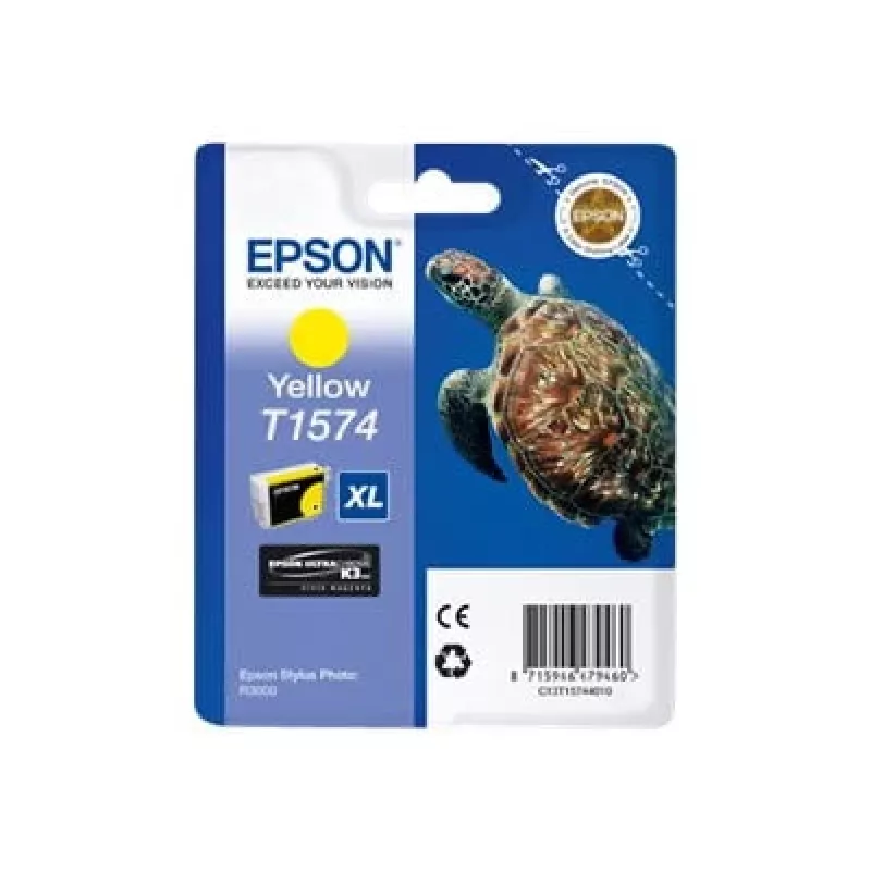 Cartridge Epson T1574 dzeltena