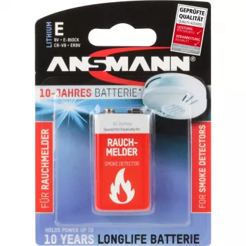 Vienreizēja baterija Ansmann 9V litija