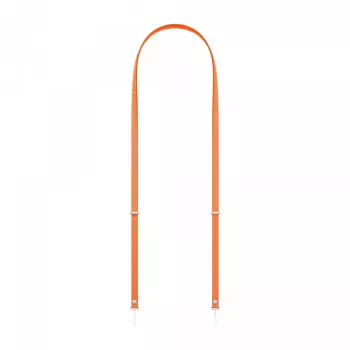 Strap Apple Crossbody Strap oranža — garums 2,08 m, rPET un nerūsējošais tērauds