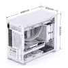 PC korpuss Jonsbo D31 MESH Midi Tower balts