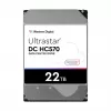 3.5 collu SAS HDD Western Digital Ultrastar DH HC570 22 TB, 12 Gbit/s, 7200 RPM, 512 MB kešatmiņa