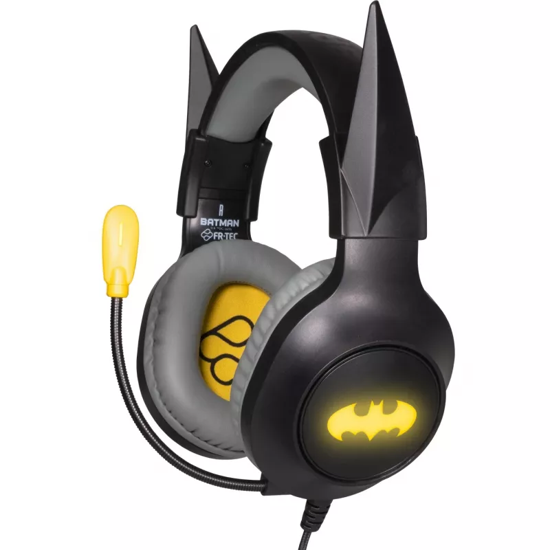 Austiņas FR-TEC Gaming Headset Batman ar Noņemamām Ausīm