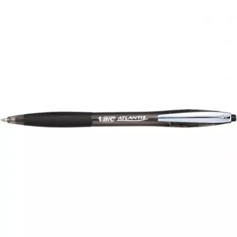 BIC lodīšu pildspalvas ATLANTIS REFRSH 1,0 mm melna, 1 gab. 136717