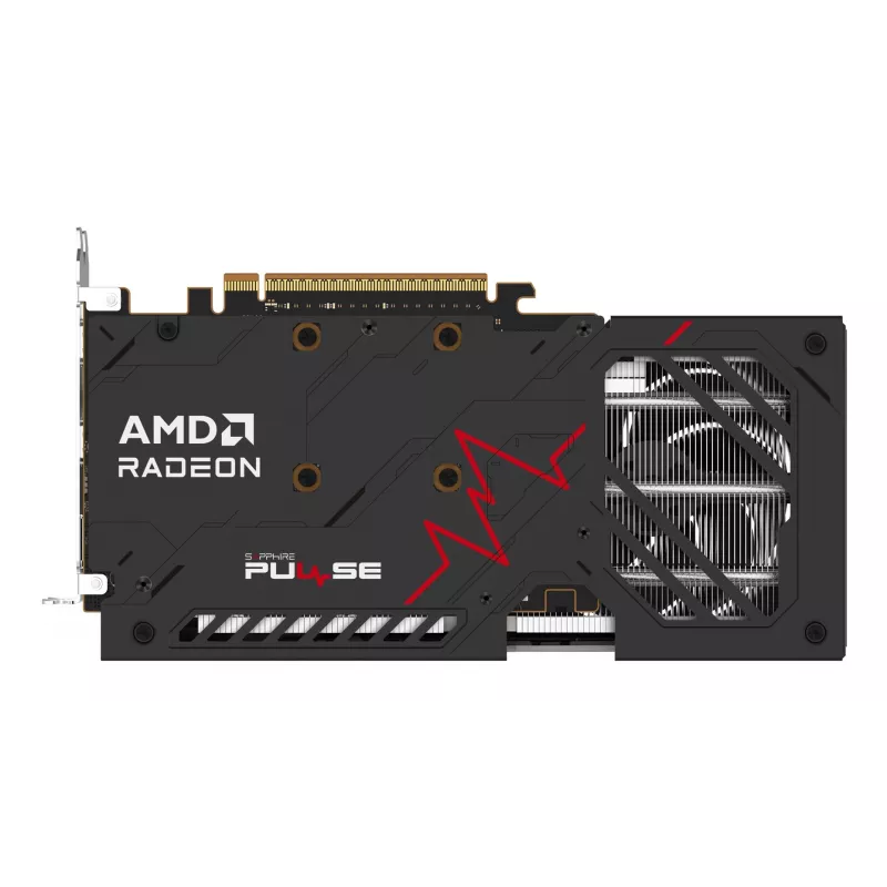 Grafikas karte Sapphire Radeon RX 9060 XT 8GB GDDR6, 128-bit, PCIe 5.0, 3320 MHz, 2x DP + HDMI