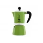 Bialetti Rainbow Moka katliņš Melns, Zaļš