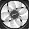 DeepCool RF120B Datora korpusa ventilators 12 cm Melns, Caurspīdīgs 1 gab.