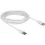 USB kabelis DeLOCK 85202 USB 2.0 5m balts