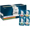 PURINA Gourmet Perle Mix - mitrā kaķu barība - 60x85 g