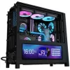 Corsair FRAME 4000D LCD RS PC korpuss, Midi-Tornis, ATX, ARGB, Rūdīts stikls - melns