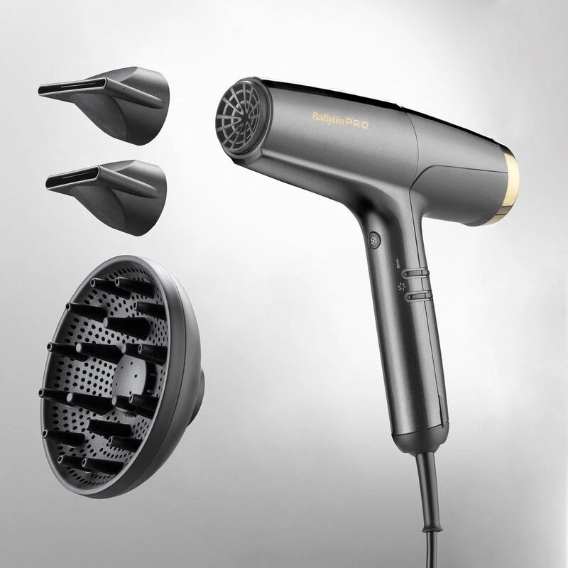 BaByliss Falco BAB8550E Professional matu žāvētājs 2000 W melns