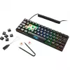 SKILLER SGK50 S4, spēļu tastatūra melna, DE izkārtojums, Kailh Red