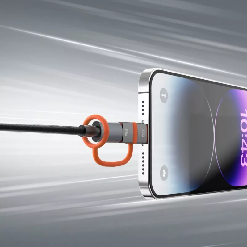 USB-C uz Lightning adapteris 4smarts 541522, 27W PD, 2 iepakojumā