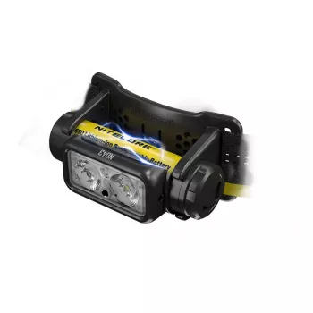 Galvas lukturis Nitecore NU43 1400 lūmenu kompakts viegls