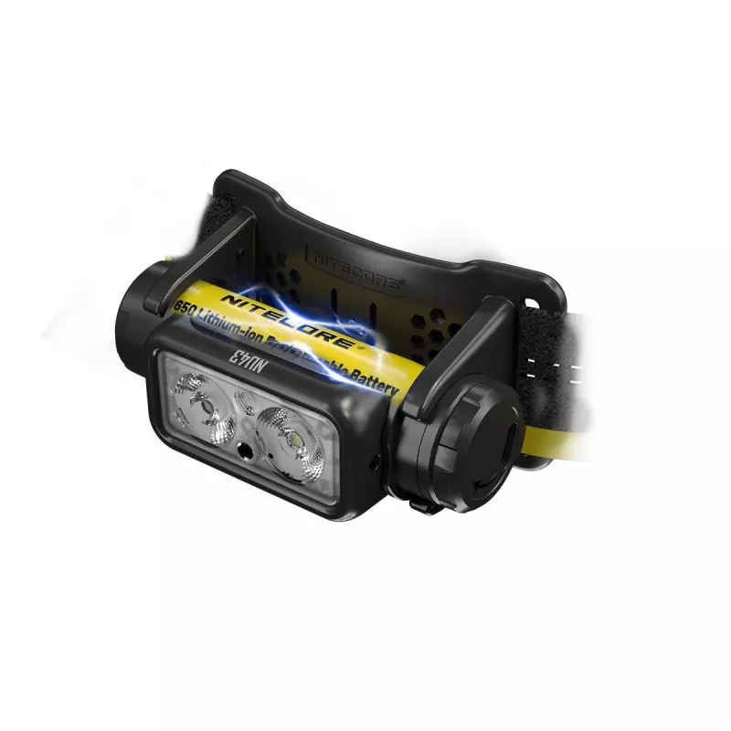 Galvas lukturis Nitecore NU43 1400 lūmenu kompakts viegls