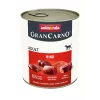 Mitrā suņu barība Animonda GranCarno Oriģināls Beef Adult — 400 g bundža, bez lipekļa, bez cukura, liellopu gaļa