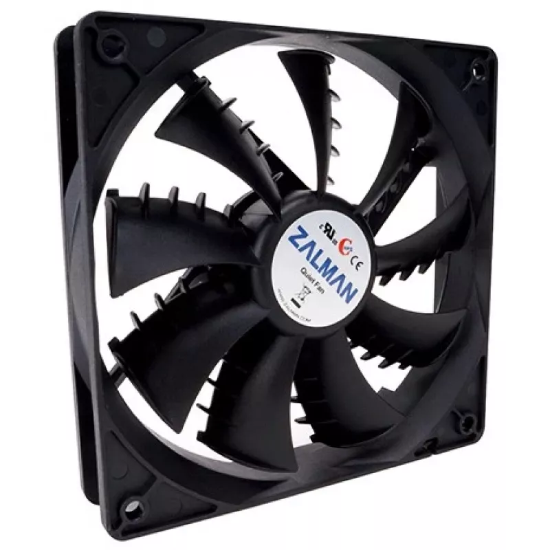 Zalman ZM-F3(SF) datora dzesēšanas sistēma Datora korpusa ventilators 12 cm Melns