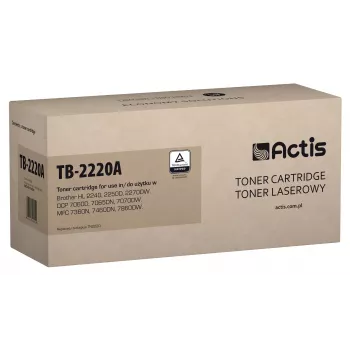 Actis TB-2220A Toneris (aizstāj Brother TN2220; Standarta; 2600 lpp.; melns)
