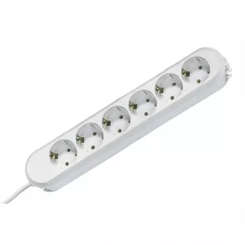 Strāvas pagarinātājs Bachmann SMART 6x Schuko H05VV-F 3G 1,50mm² 16A/3680W 5m