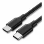 USB-C–USB-C kabelis UGREEN UGR1154BLK, 3 m, melns