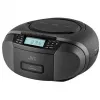 Radio atskaņotājs JVC RC-E444B melns ar CD atskaņotāju un FM uztvērēju