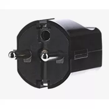 Strāvas kontaktdakša Tips F Bachmann 910.170 Melna