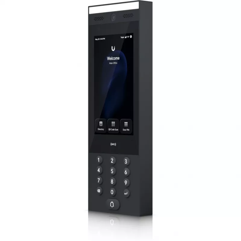 Ubiquiti G3 Intercom IEKŠTELPU/ĀRTELPU domofona terminālis dzīvojamo un komerciālo ēku ieejas pieprasījumu pārvaldībai ar Touch Pass atbalstu