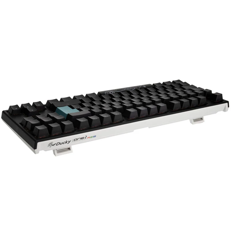 Ducky One 2 RGB TKL tastatūra spēlēm, USB, vācu, melna