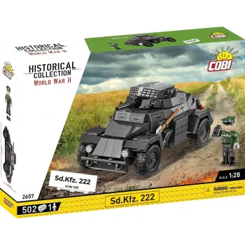 Cobi Blocks Sd.Kfz 222 modela komplekts COBI-2657 — 502 bloki