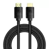 Baseus High Definition Series HDMI 2.1 kabelis, 8K 60Hz, 3D, HDR, 48Gbps, 2m (melns)