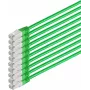 Tīkla kabelis ShiverPeaks 75711-H0.5G-SET10 CAT6 S/FTP PIMF, 0.5G komplekts 10 gab.
