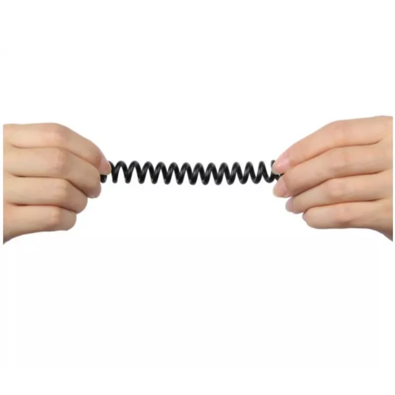 kabelis MiniJack 3.5mm (M) -MiniJack TWIST; Y-C922ABK