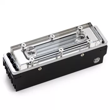 Bitspower Memory Cooler, DDR5, caurspīdīgs, abpusējs - 4 DIMMS