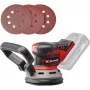 Grīdas slīpmašīna EINHELL TP‑RS 18/32 Li BL Solo — 24 000 RPM, melna/sarkana, 1,11 kg